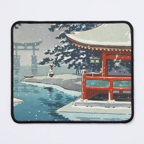 Item preview, Snow at Miyajima by Tsuchiya Koitsu designed and sold by Takeda-art.