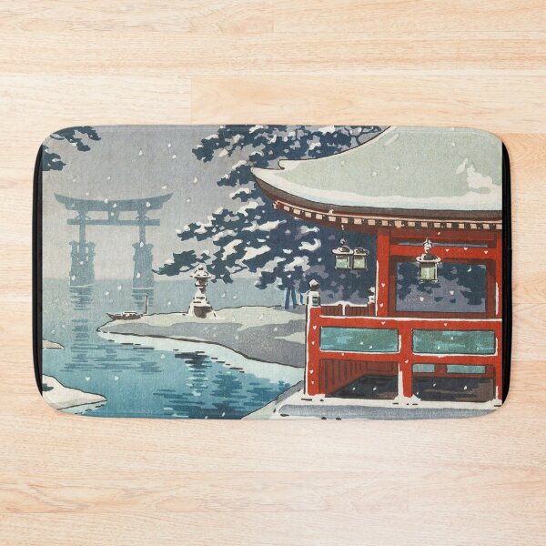 Item preview, Snow at Miyajima by Tsuchiya Koitsu designed and sold by Takeda-art.