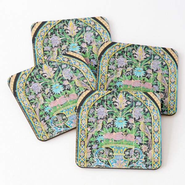 Item preview, Persian ceramic tile artwork  designed and sold by Eclecticist.