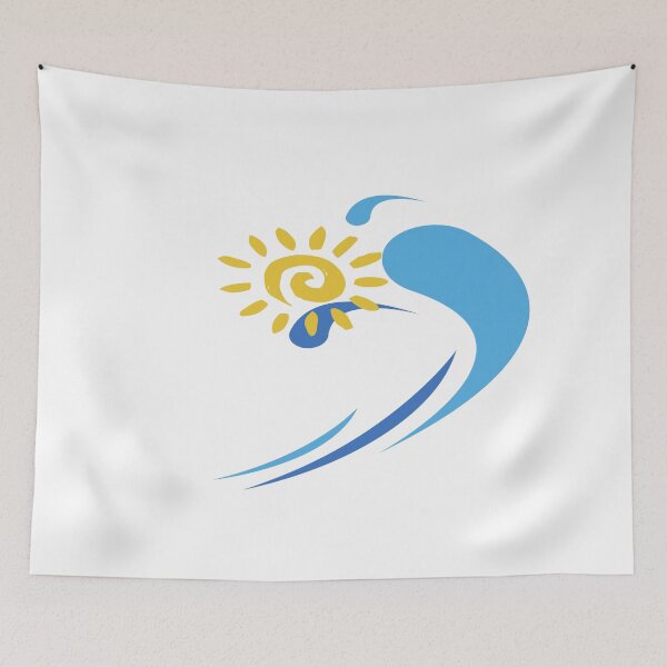 Item preview, Sun and sea waves  designed and sold by Ayoosha.