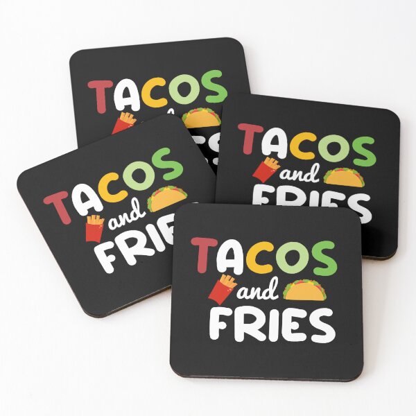 Item preview, tacos and fries, Mexican food, Funny tacos saying, french fries potato, love tacos and fries designed and sold by adjamine.