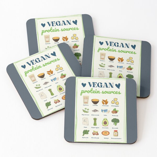 Item preview, Vegan Protein Sources designed and sold by Lauraloris.