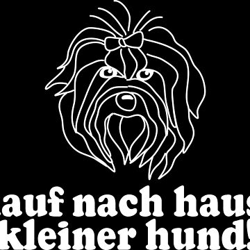 Vorschaubild zum Design lauf nach haus kleiner hund havaneser von dog-shirt