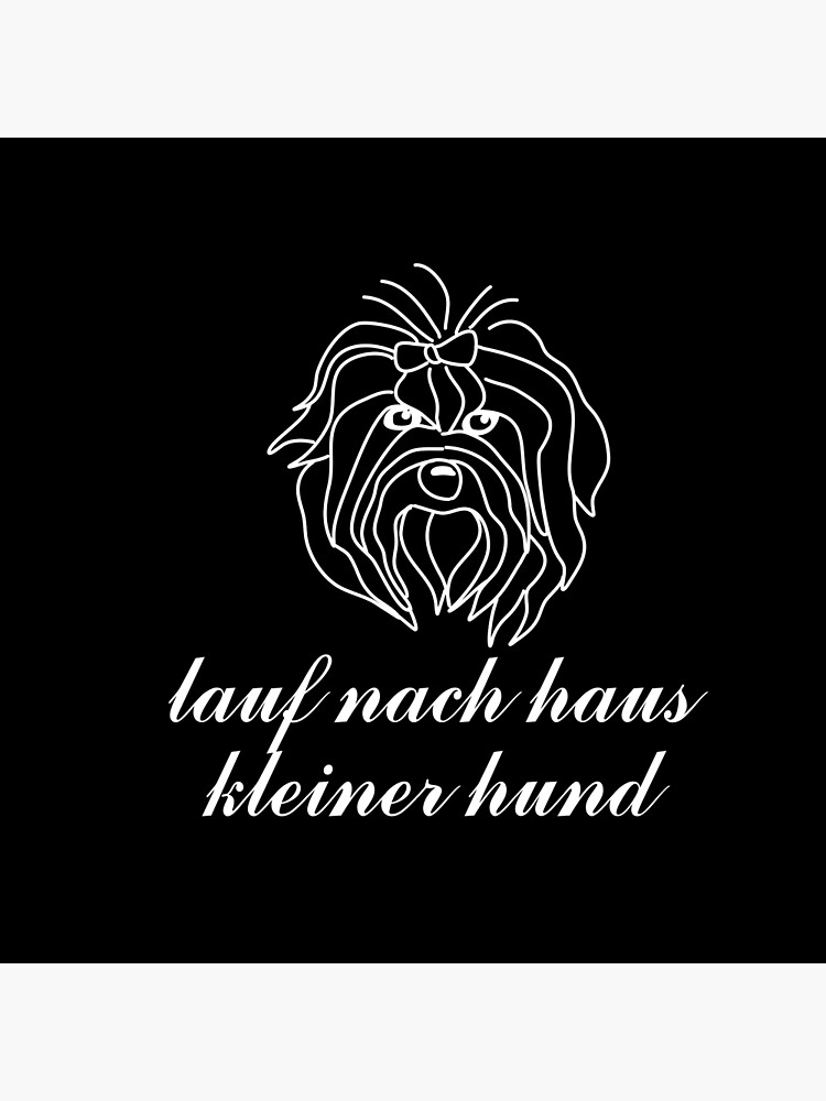 Thumbnail 4 von 4, Kissen, lauf nach haus kleiner hund havaneser designt und verkauft von dog-shirt.