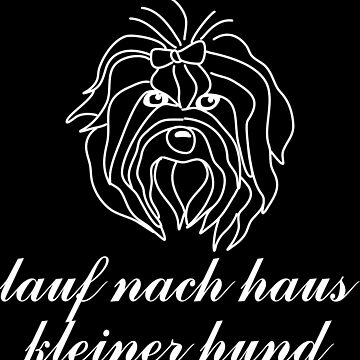 Vorschaubild zum Design lauf nach haus kleiner hund havaneser von dog-shirt