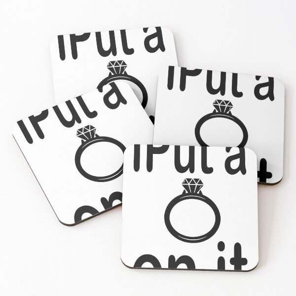 Item preview, ''I PUT A RING ON IT'' pre-wedding t-shirt   designed and sold by Soudesign99.