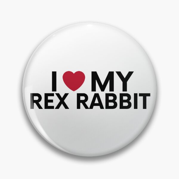 Item preview, I love my rex rabbit designed and sold by EChendesign.
