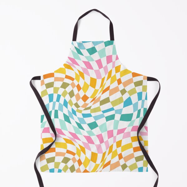Item preview, Twist Checkers - Rainbow White Background designed and sold by miavaldez.