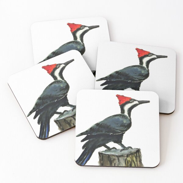 Item preview, Pileated Woodpecker in Watercolor designed and sold by julyperson.