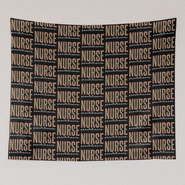 Item preview, Nurse practitioner Cheetah Leopard Print Typography | Nursing school graduation gift | Gifts for Nurse practitioners designed and sold by Violet Treasures.