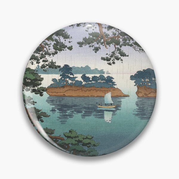 Item preview, Spring Rain at Matsushima by Tsuchiya Koitsu designed and sold by Takeda-art.