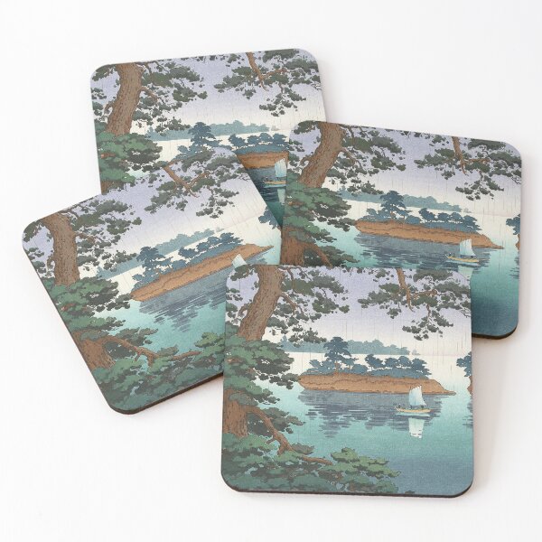 Item preview, Spring Rain at Matsushima by Tsuchiya Koitsu designed and sold by Takeda-art.