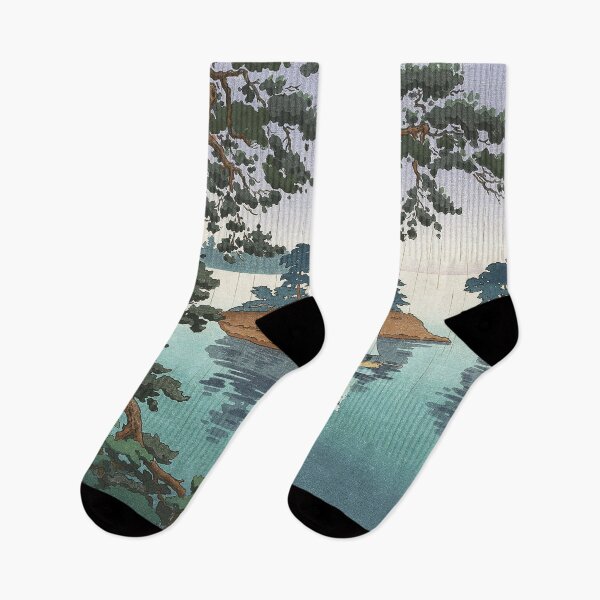 Item preview, Spring Rain at Matsushima by Tsuchiya Koitsu designed and sold by Takeda-art.