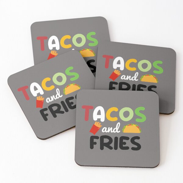 Item preview, tacos and fries, Mexican food, Funny tacos saying, french fries potato, love tacos and fries designed and sold by adjamine.