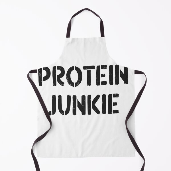 Item preview, Cool Protein Junkie Quote in Cool Stencil Font Style Black designed and sold by RiciPaneto.