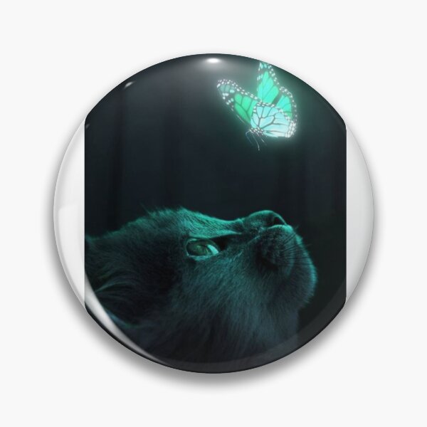 Item preview, Cat meeting butterfly designed and sold by Langa23.
