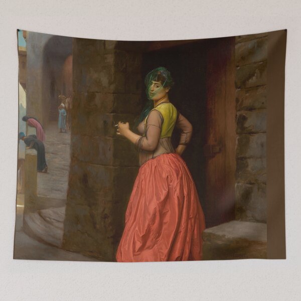 Aperçu de l'œuvre Jean Léon Gérôme -Jeune Fille du Caire créée et vendue par TeeARTHY.