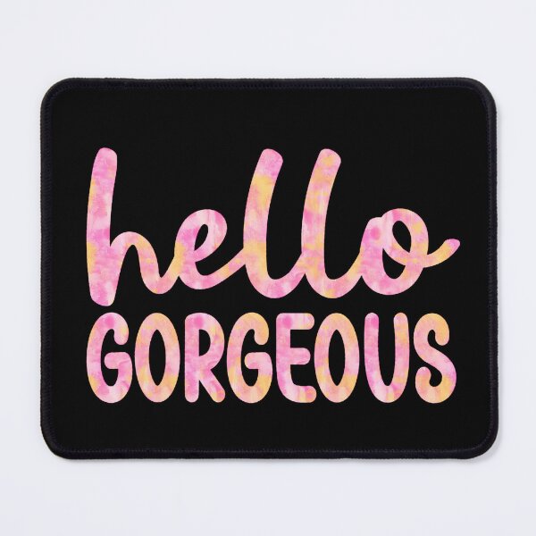 Item preview, Hello Gorgeous 10 - Quote in Script Calligraphy Typography designed and sold by Cawaiico.