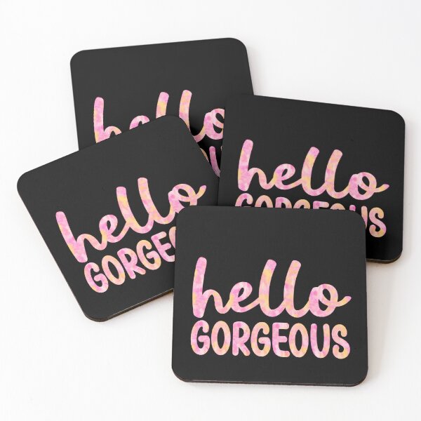 Item preview, Hello Gorgeous 10 - Quote in Script Calligraphy Typography  designed and sold by Cawaiico.