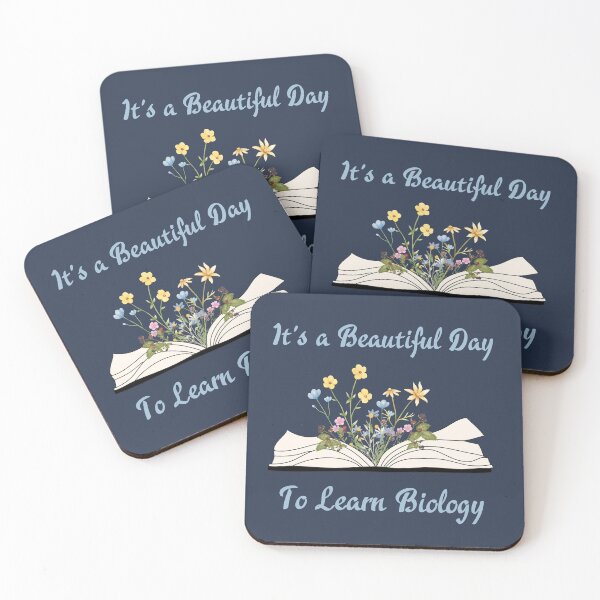 Item preview, It's a beautiful day to learn Biology | It's a good day to learn Biology quotes for teachers | Inspirational Biology quotes | back to school Biology quotes for teachers | flowers growing from book designed and sold by Saffire6.