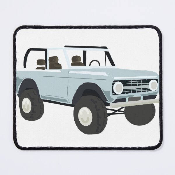 Item preview, Blue Ford bronco designed and sold by Kaleikaydesign.