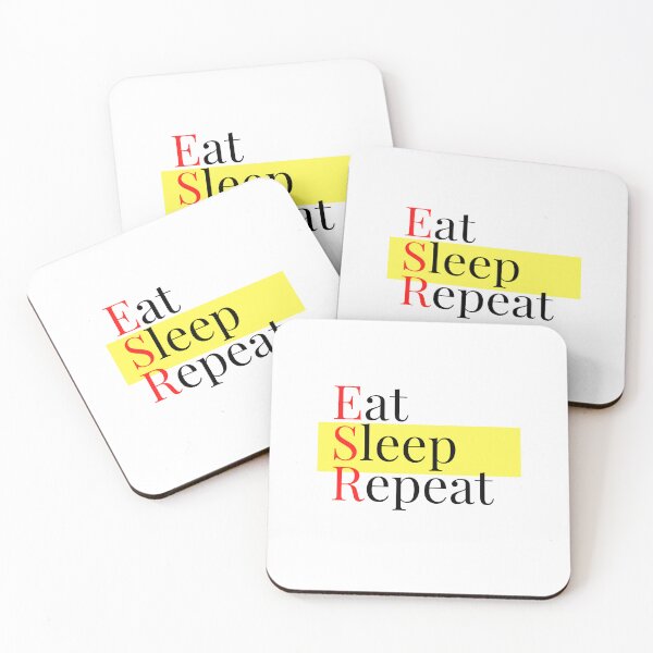 Item preview, Eat Sleep Repeat designed and sold by Made4You-Hub.