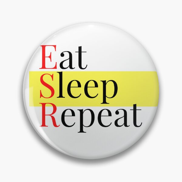 Item preview, Eat Sleep Repeat designed and sold by Made4You-Hub.