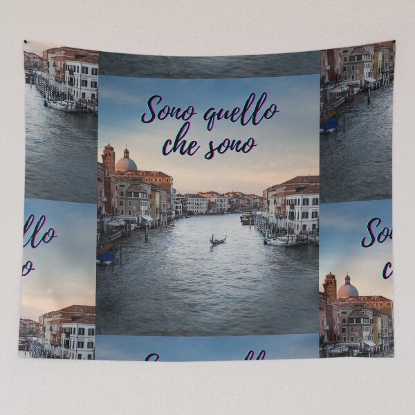 Item preview, I am what I am - popular Italian quotes theme gifts  designed and sold by RebelliousRosee.