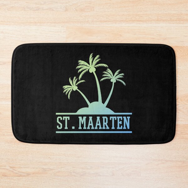 Item preview, St. Maarten Ocean Blue Gradient  | Sint Maarten | Saint Martin | Vacation, holiday trip, Travel gifts designed and sold by Violet Treasures.