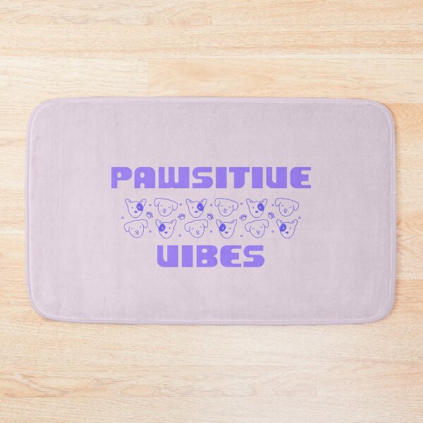Item preview, Pawsitive Vibes - purple designed and sold by kookycomet.