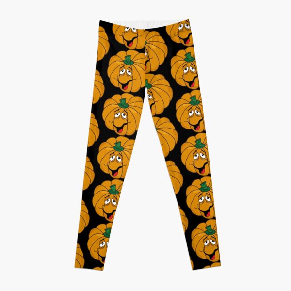 Funny Drunk Halloween Pumpkin Leggings