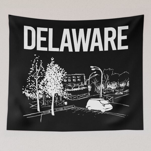 Item preview, Street Sketch Delaware designed and sold by bettyn9wp.
