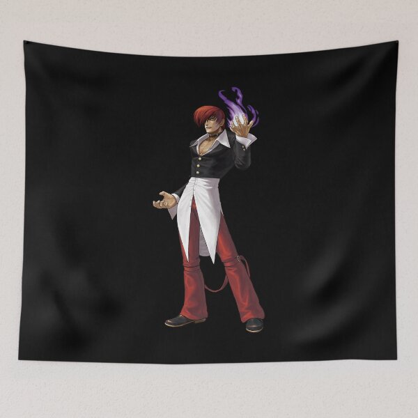 Item preview, Funny Gifts Iori Purple Yagami Fire Vintage Photograp designed and sold by FoggphyllisArts.
