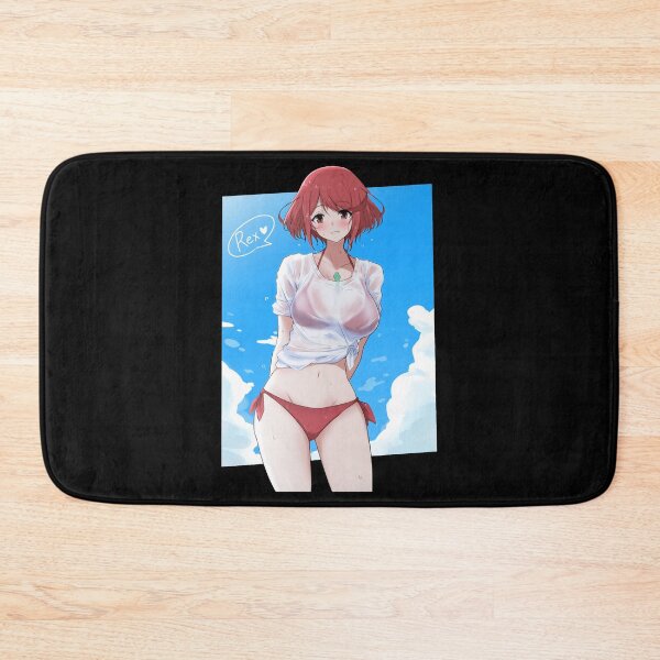 Item preview, Homura Pyra Sexy Xenoblade sexy hentai anime Chronicle 3 Sticker designed and sold by Welve36tea.