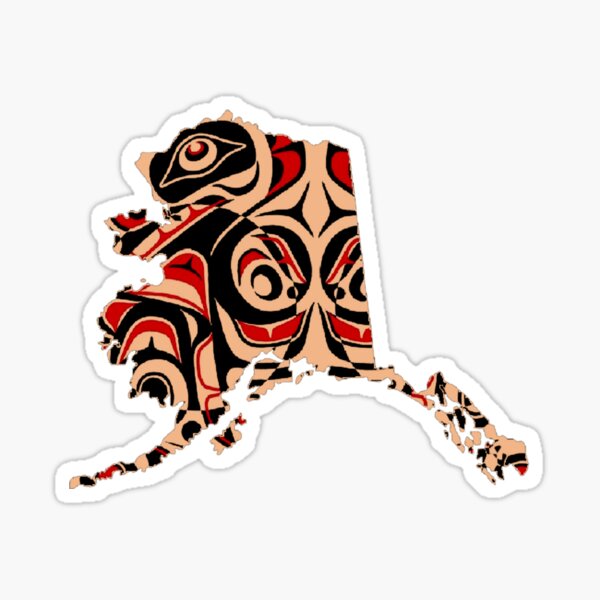 Sacred Alaska Sticker