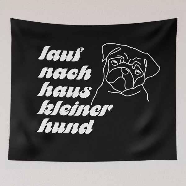 Item preview, run home little dog pug designed and sold by dog-shirt.