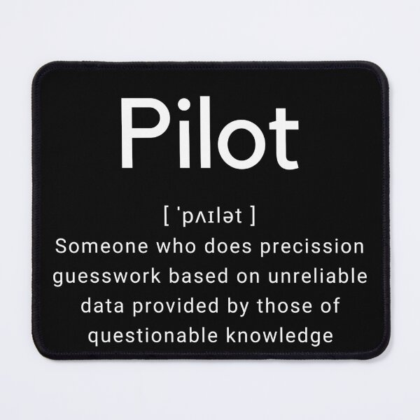 Item preview, Pilot Definition 2 designed and sold by flight-apparel.