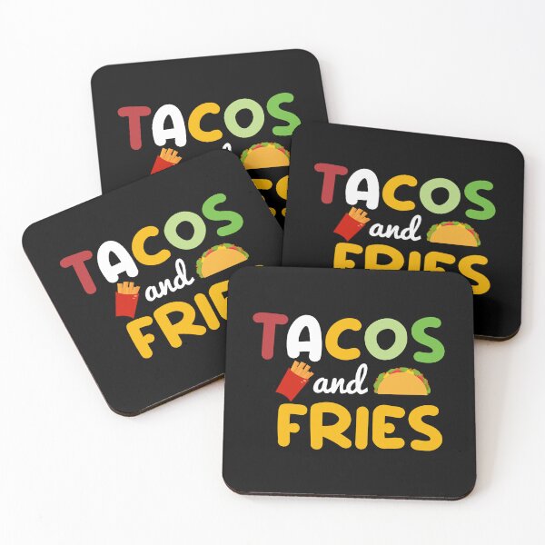 Item preview, tacos and fries, Mexican food, Funny tacos saying, french fries potato, love tacos and fries designed and sold by adjamine.