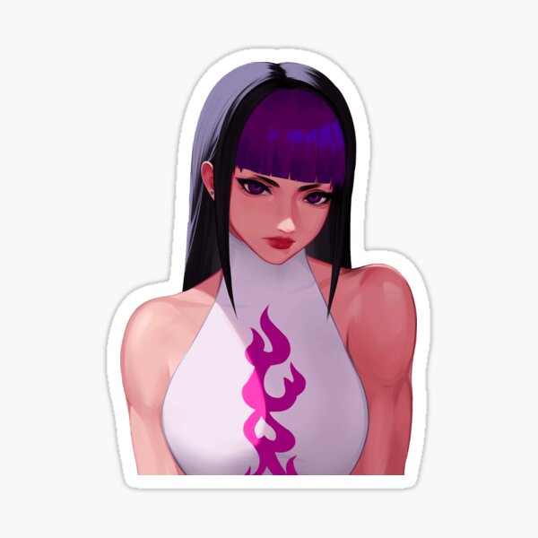 Juri Han Street Fighter Sexy Hentai Anime 4 Sticker For Sale By Welve36tea Redbubble 7620