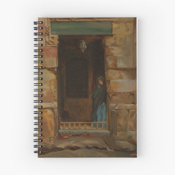 Aperçu de l'œuvre Jean Léon Gérôme -Femme arabe dans l'embrasure d'une porte créée et vendue par TeeARTHY.