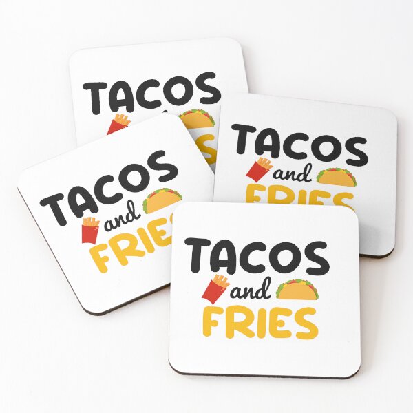 Item preview, tacos and fries, Mexican food, Funny tacos saying, french fries potato, love tacos and fries designed and sold by adjamine.