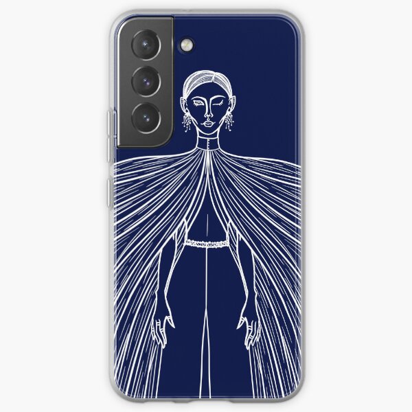 Melissa - L'ange #12 - Bleu Coque souple Samsung Galaxy