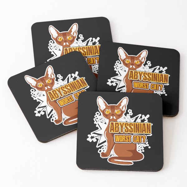 Item preview, Abyssinian Cat Worst Cat? designed and sold by UnknownArtistt.