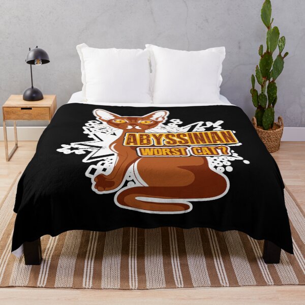 Item preview, Abyssinian Cat Worst Cat? designed and sold by UnknownArtistt.