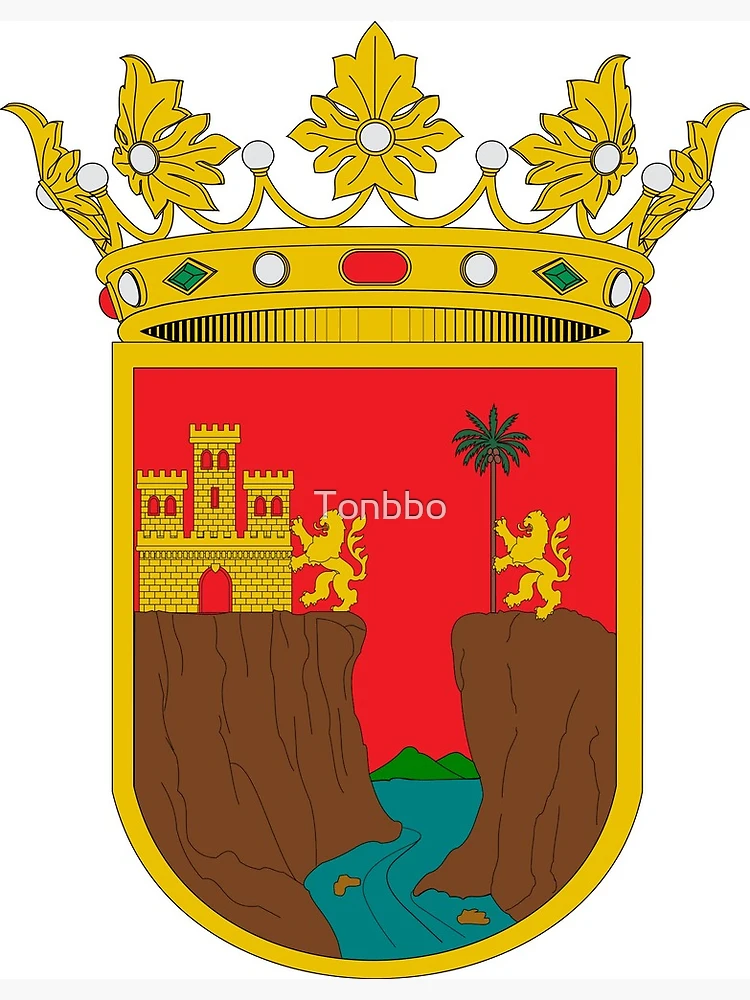 Chihuahua (state) coat of arms, Mexico Greeting Card for Sale by Tonbbo