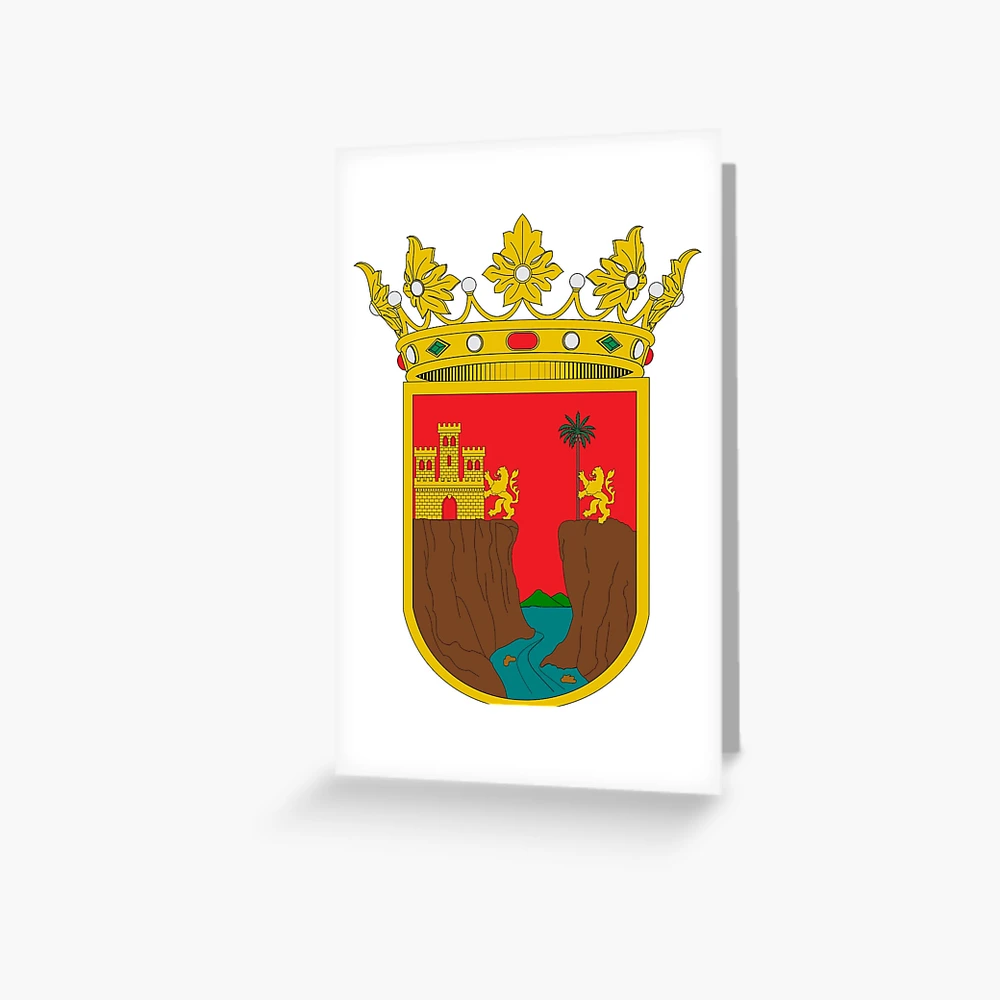 Chihuahua (state) coat of arms, Mexico Greeting Card for Sale by Tonbbo