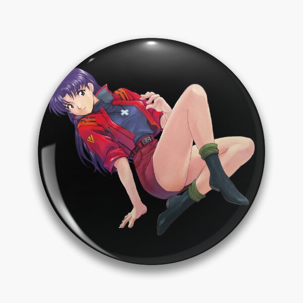 Item preview, Misato Katsuragi sexy hentai anime Neon Genesis Evangelion Sticker designed and sold by Welve36tea.