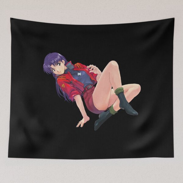Item preview, Misato Katsuragi sexy hentai anime Neon Genesis Evangelion Sticker designed and sold by Welve36tea.