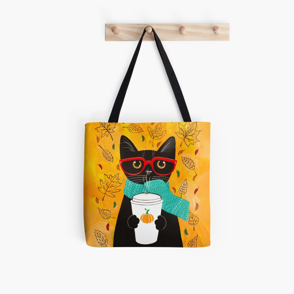 Vista previa del artículo con la obra «Bolsa estampada de tela», diseñado y vendido por kilkennycat.