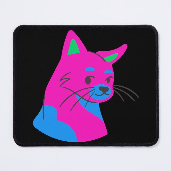 Item preview, Discreet Pride Polysexual Colors Shy Cat designed and sold by TopplundDesigns.